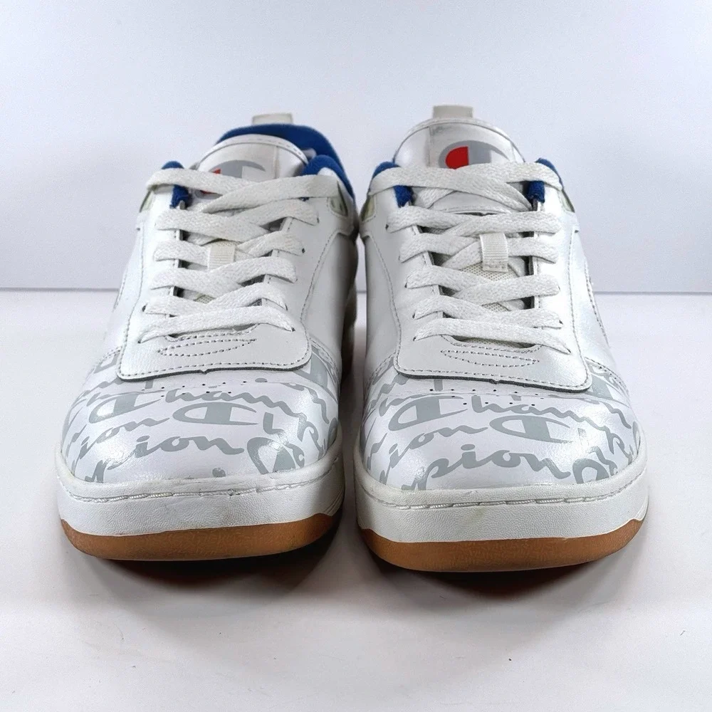 Champion Super C Court Low Print White Shoes Logo Print Limited Men's‎ Size 12